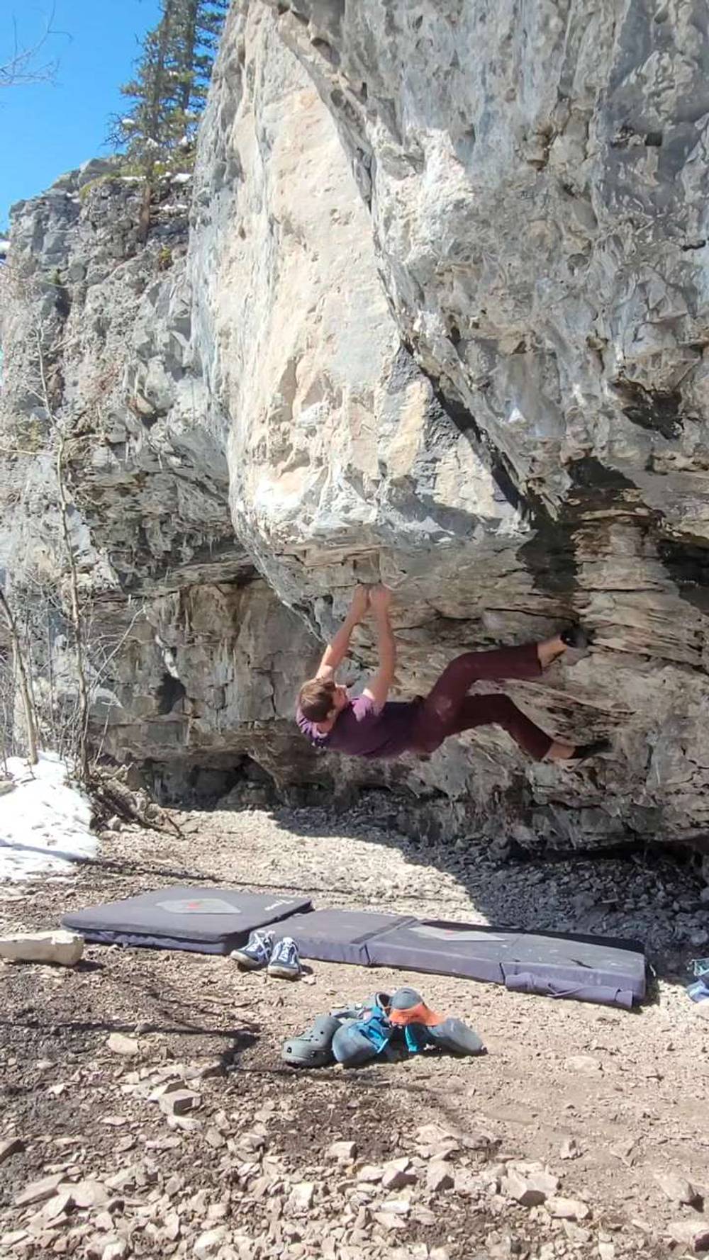White Buddha bouldering area